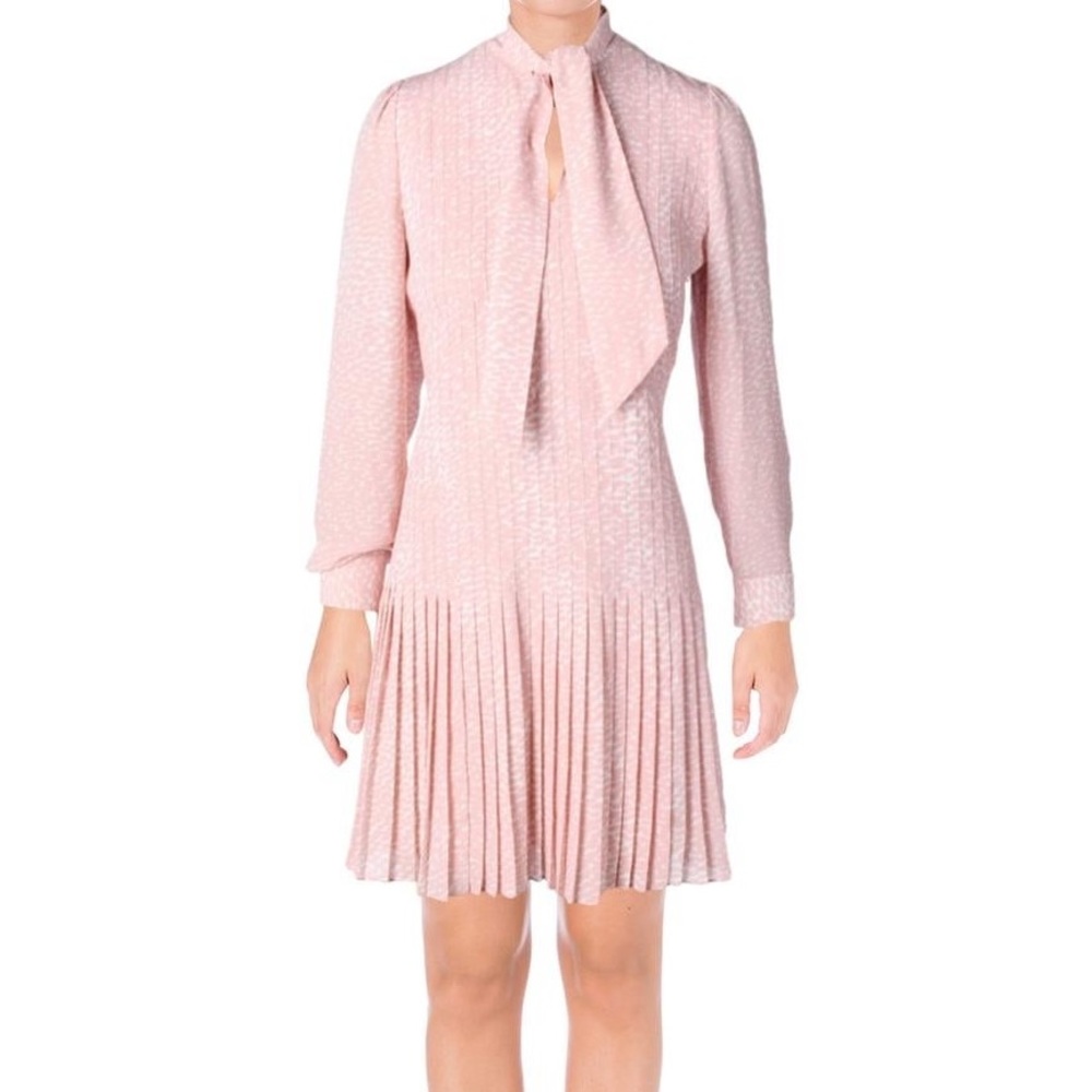 Kate Spade Pleated Georgette Dress